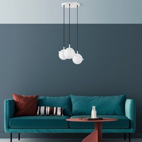 Candeeiro de Teto Hug – Branco – 36 cm x 167 cm