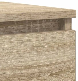 Aparador 100x35x76 cm derivados de madeira carvalho sonoma