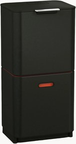 Caixote do lixo para separação e reciclagem Totem, 2 x 30 L