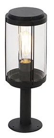 LED Candeeiro de exterior design inteligente preto 40cm com wifi ST64 - Schiedam Design