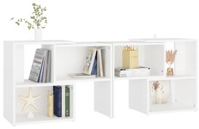 Móvel de TV 104x30x52 cm derivados de madeira branco