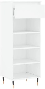 Sapateira 40x36x105 cm derivados de madeira branco