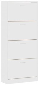 Sapateira 63x24x147 cm derivados de madeira branco