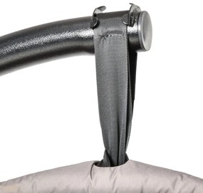 Poltrona Baloiço de Jardim Suspensa Com Suporte em Aço - Design Modern