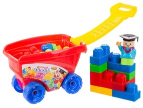 Blocos Construção Carroça 30 Peças