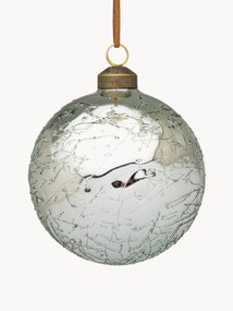 Bolas de Natal com efeito espelhado Glaciate, conjunto de 8
