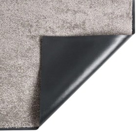 Tapete de porta 80x120 cm cinzento