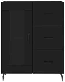 Aparador 69,5x34x90 cm derivados de madeira preto
