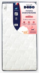 Colchão de bebé, capa amovível, Dodolaine da DODO branco