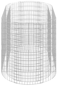 Canteiro elevado/cesto gabião 200x100x100 cm ferro galvanizado