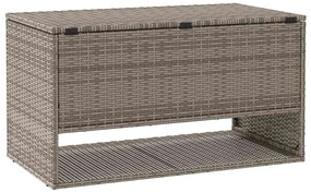 Caixa para almofadões de exterior 100x55x55,5 cm vime PE