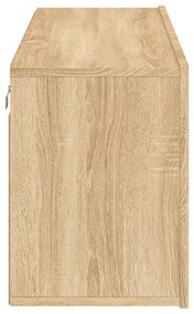 Móvel de parede para TV 100x30x41 cm carvalho sonoma