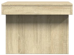 Mesa de centro 100x55x40 derivados de madeira carvalho sonoma