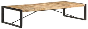 vidaXL Mesa de centro 180x90x40 cm madeira de mangueira áspera