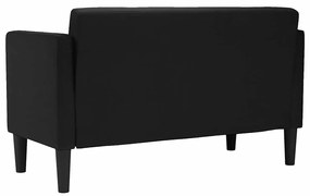 Sofá-luvas 111 cm tecido preto