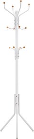 Cabide bengaleiro metal 182 x 44 cm (A x Ø) branco