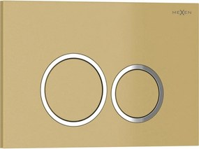 Mexen Tex 01 botão de descarga, dourado - 6101-06