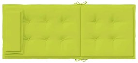 Almofadões p/ cadeira encosto alto 2 pcs oxford verde brilhante