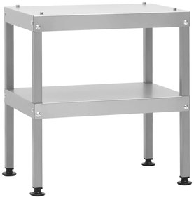 Mesa para forno defumador 40x28x44,5 cm aço galvanizado