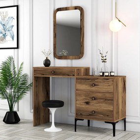Cômoda Lizbon500 – Nogueira – 124x84,7x40 cm
