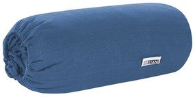 Lençol-capa em algodão azul marinho 200 x 200 cm JANBU Beliani