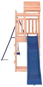 Conjunto de brincar para exterior madeira de douglas maciça