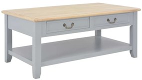 vidaXL Mesa de centro 100x55x40 cm madeira cinzento