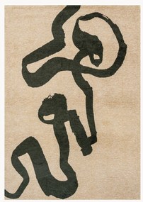 Tapete jacquard lavável para interior e exterior Ribbon