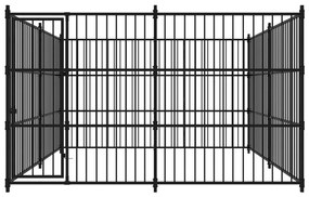 Canil de exterior 300x300x185 cm