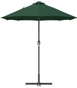Guarda-sol de Jardim Verde 380 x 196 x 235 cm