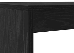 Conjunto de sala de jantar 2 pcs Carvalho Preto 97 x 47 x 75 cm