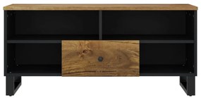 Móvel de TV 100x33x46 cm mangueira maciça/derivados madeira