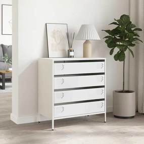 Aparador 68x39x73,5 cm aço laminado a frio branco
