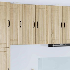 vidaXL Armário de Cozinha 2 pcs Carvalho Sonoma 30 x 31 x 80 cm