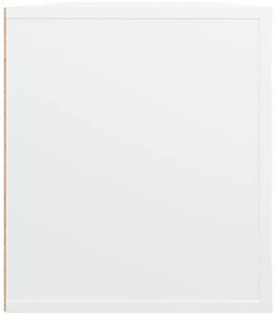 Móvel p/ TV 100x35x40cm madeira processada branco