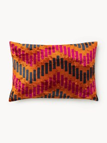Capa de almofada em viscose com padrão jacquard Danelle