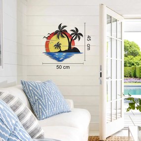 Acessório Decorativo de Parede Apt702 – Multicolor – 45 x 50 cm