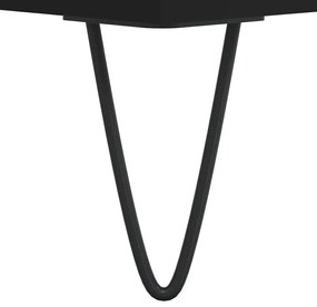 Mesa de centro 50x46x50 derivados de madeira preto
