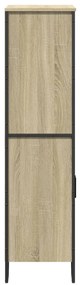 Armário alto 79,5x35,5x137,5 cm deriv. madeira carvalho sonoma