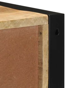 Mesa de cabeceira 40x35x40 cm madeira maciça manga áspera