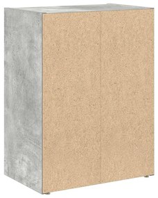 Estante 40x24x52 cm derivados de madeira cinzento cimento