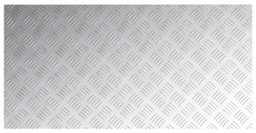 Placas de Alumínio Checker vidaXL 2 pcs Antiderrapante 100x50 cm