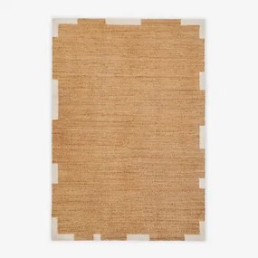 Alfombra Retangular Em Juta E Algodão Febe 230x160 Cm - Sklum