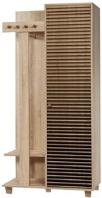 Hall Stand Garmanto – Carvalho Sonoma – 90x192x36 cm