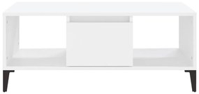 Mesa de centro 90x50x36,5 cm derivados de madeira branco