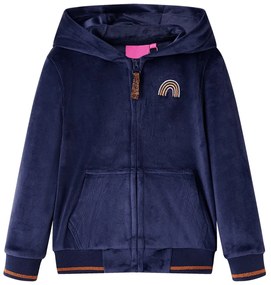 Casaco para criança azul-marinho 128