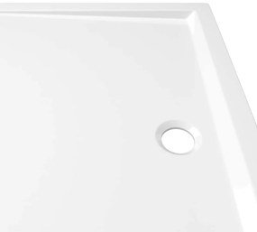 Base de chuveiro retangular 80x110 cm ABS branco