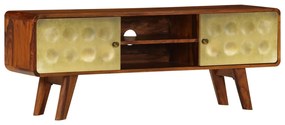 vidaXL Móvel de TV madeira acácia maciça 120x30x45 cm