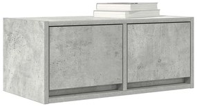 Móvel de TV 60x31x25,5 cm derivados de madeira cinza cimento