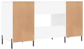 Secretária 140x50x75 cm derivados de madeira branco